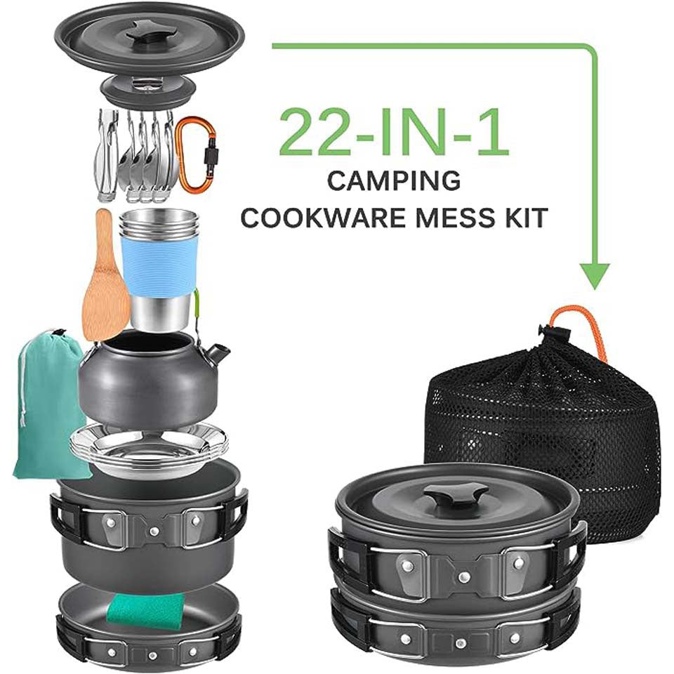 Camping Cookware Set TOMSHOO