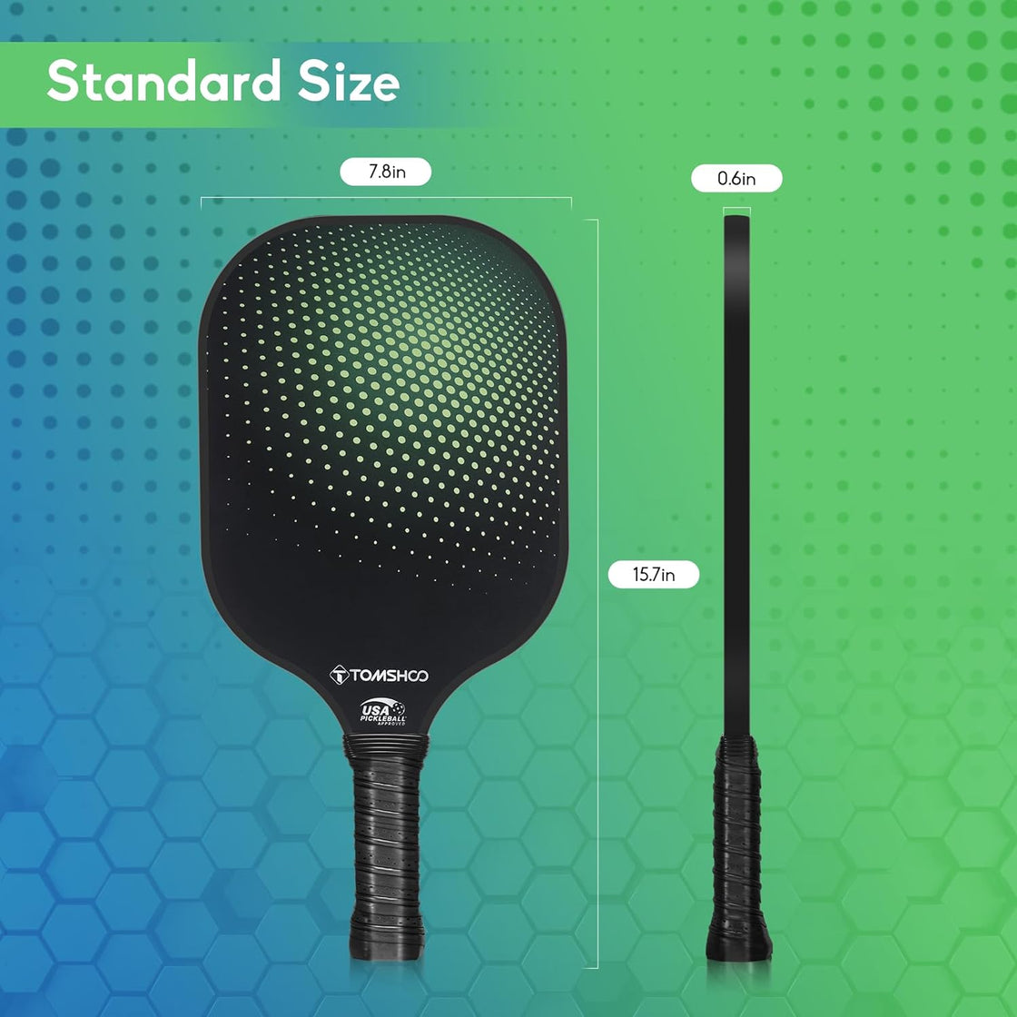 Pickleball Paddles Set of 2