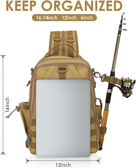 Fishing Backpack Tackle Bag
