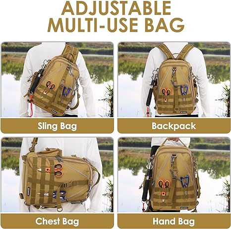 Fishing Backpack Tackle Bag