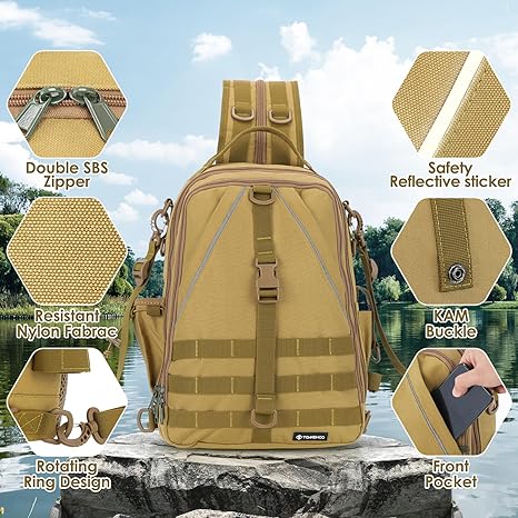 Fishing Backpack Tackle Bag
