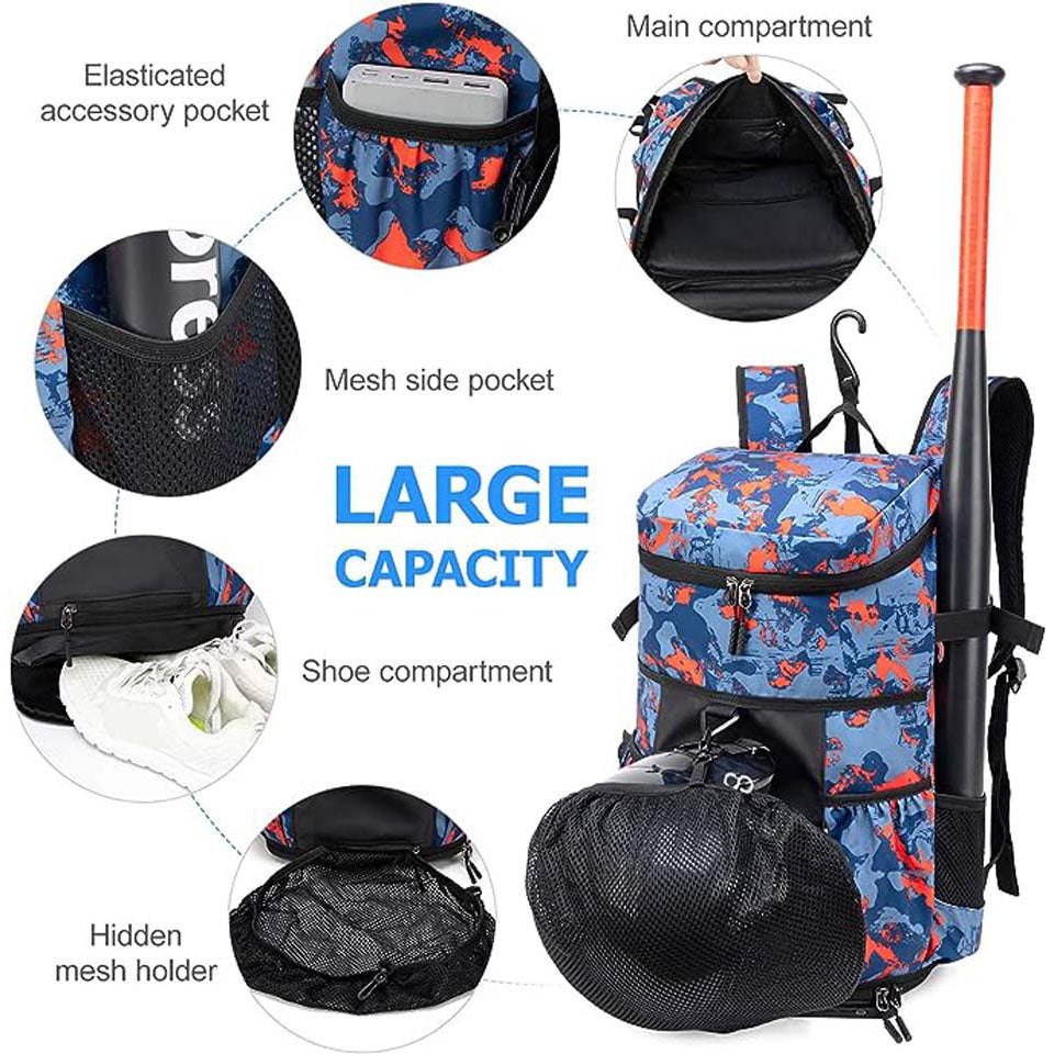 Baseball Backpack for Adults