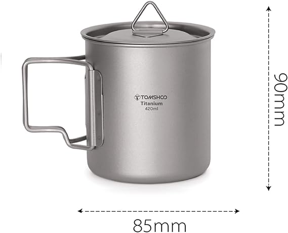 Camping Titanium Mug Titanium Pot