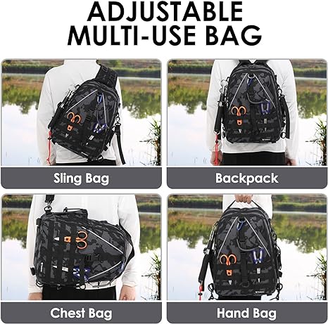 Fishing Backpack Tackle Bag